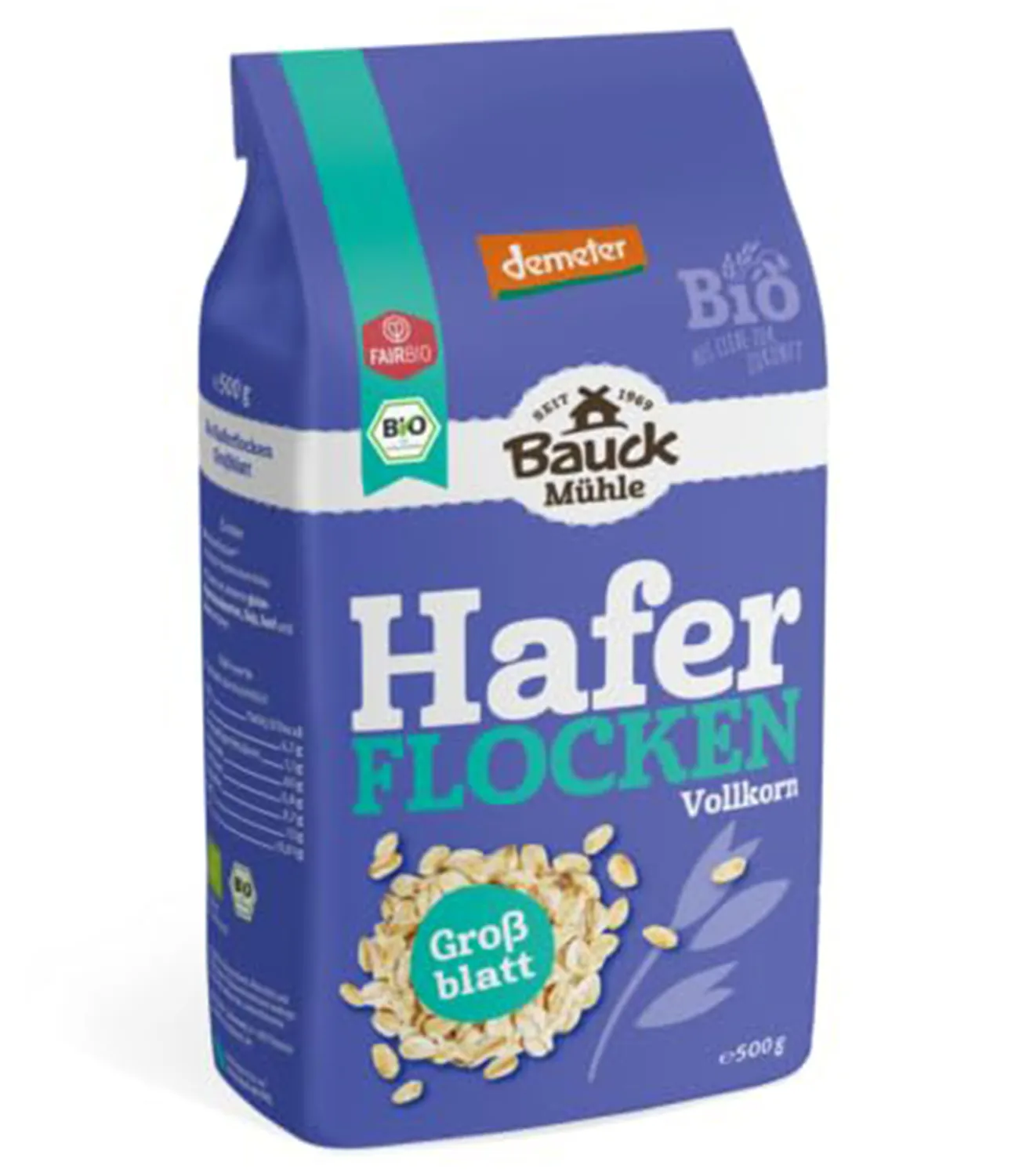 500g Demeter Bio Haferflocken